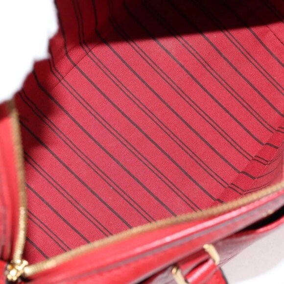 LOUIS VUITTON Empreinte Speedy Bandouliere 25NM Bag Red Slys - Picture 10 of 16